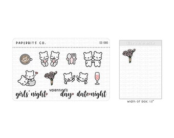 Sampler Sticker Sheet SS-080 - 1 Sticker Sheet