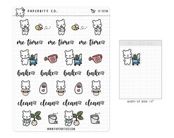Sampler Full Sheet SF-001 - 1 Sticker Sheet
