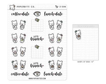 Sampler Full Sheet SF-004 - 1 Sticker Sheet