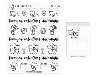 Sampler Sheet SF-010 - 1 Sticker Bogen