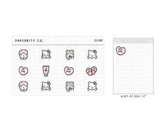 Sampler Sticker Sheet SS-068 - 1 Sticker Sheet