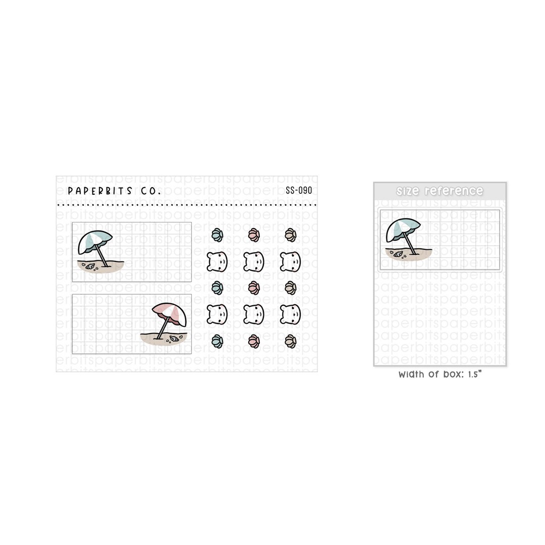 Sampler Sticker Sheet SS-090 - 1 Sticker Sheet - Etsy