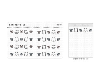 Sampler Sticker Sheet SS-081 - 1 Sticker Sheet