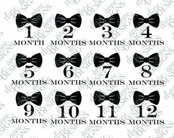 Download Baby milestone svg | Etsy