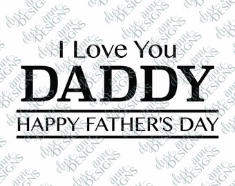 Free Free 131 I Love You Dad Svg SVG PNG EPS DXF File