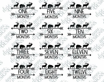 Free Free 237 Baby Milestone Svg Free SVG PNG EPS DXF File