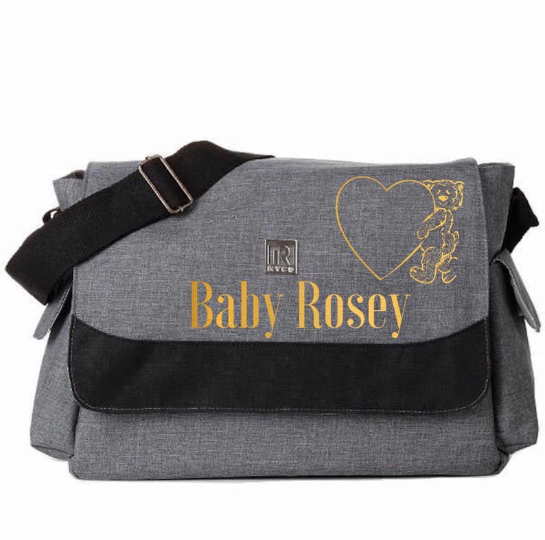 personalised nappy bag