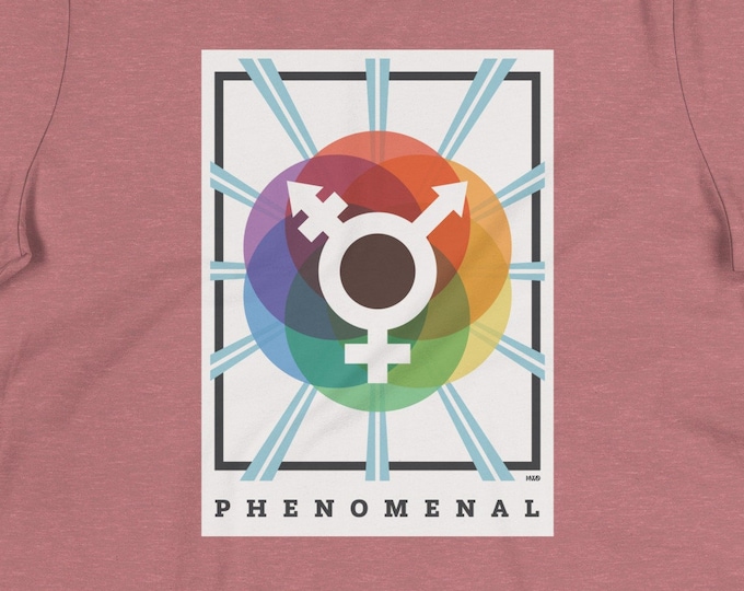 Women's PHENOMENAL Trans Starburst T-shirt (relaxed fit) - multiple colors available