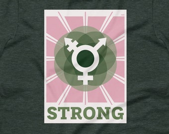 STRONG Trans Starburst T-shirt - multiple colors available