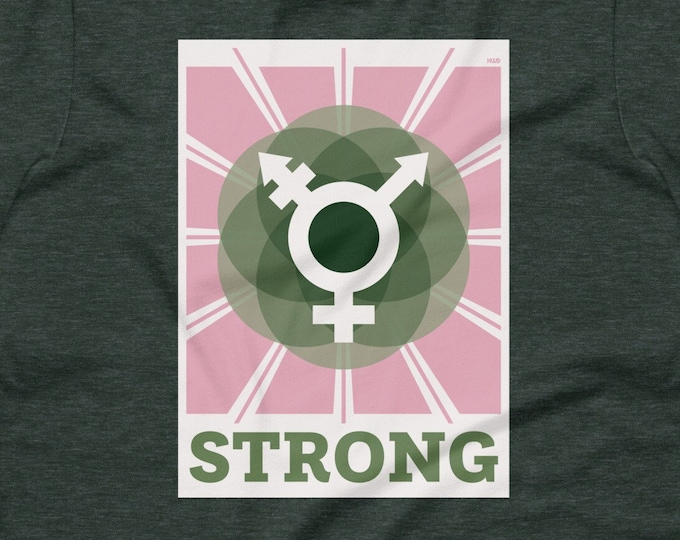 STRONG Trans Starburst T-shirt - multiple colors available