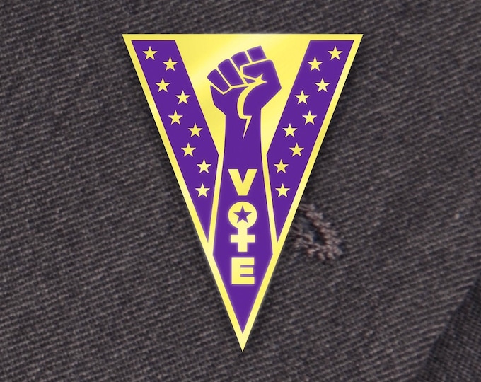 Vote Pin: Women’s Suffrage Edition