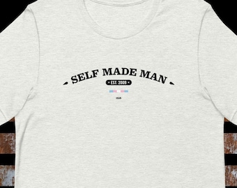 Self Made Man Trans Pride T-shirt