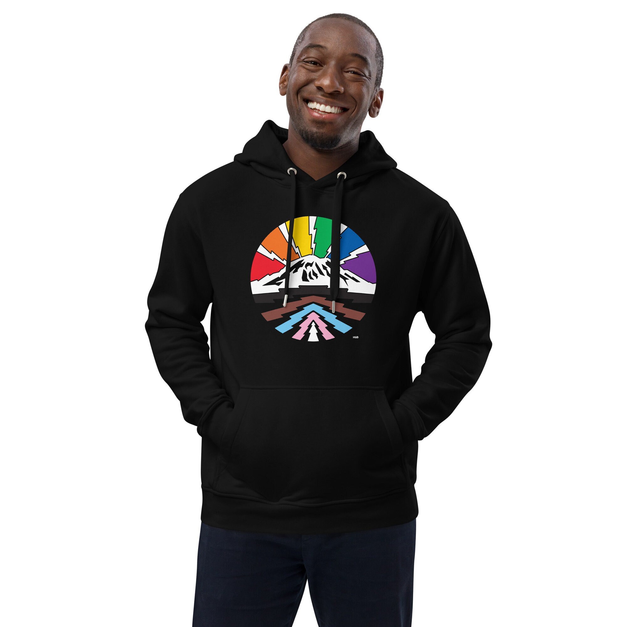 Rainbow Mountain Hoodie - The Mountain is Out!