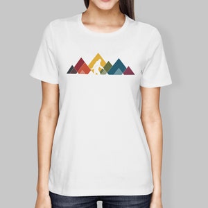 Women's Rainbow Sasquatch T-Shirt mutliple colors available Crew Neck T-shirt image 2