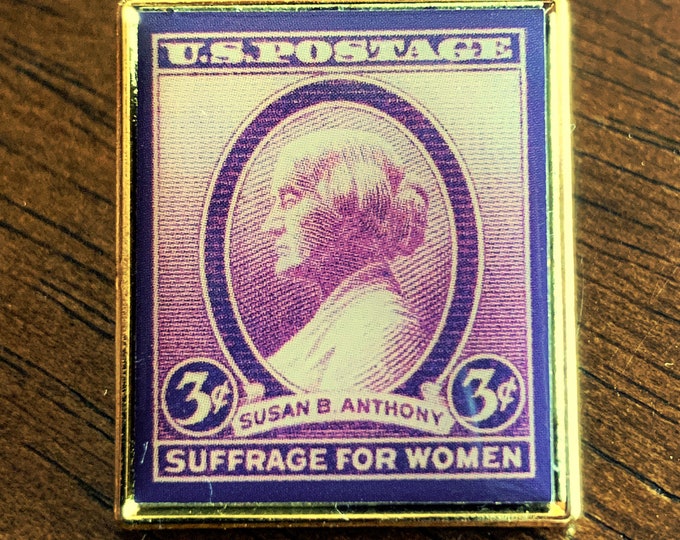 Susan B. Anthony Stamp Pin