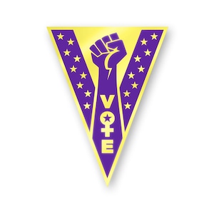 Vote Pin: Womens Suffrage Edition United States Women's History Hard Enamel Pin Feminist Enamel Pin image 10