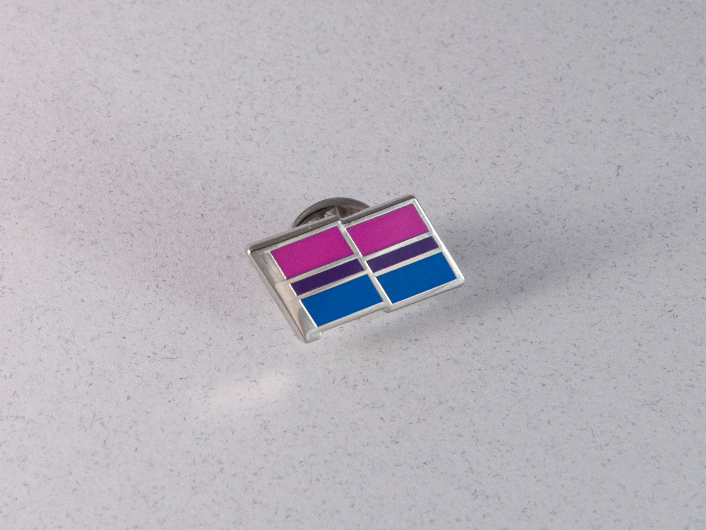 Bi Pride Pin Bisexual Pride Flag Pin Hard Enamel Bi Pride Lapel Pin