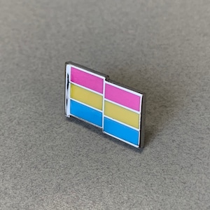 Pansexual Flag Pin Hard Enamel Pan Pride Lapel Pin image 5