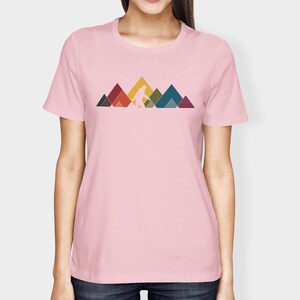 Women's Rainbow Sasquatch T-Shirt mutliple colors available Crew Neck T-shirt image 3