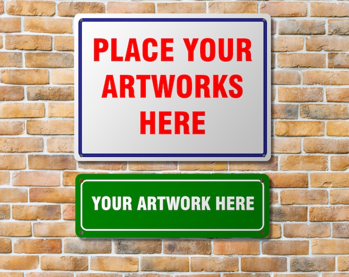 Customize your Aluminum sign, UV Print ACM 3mm, Metal sign, Man Cave signs