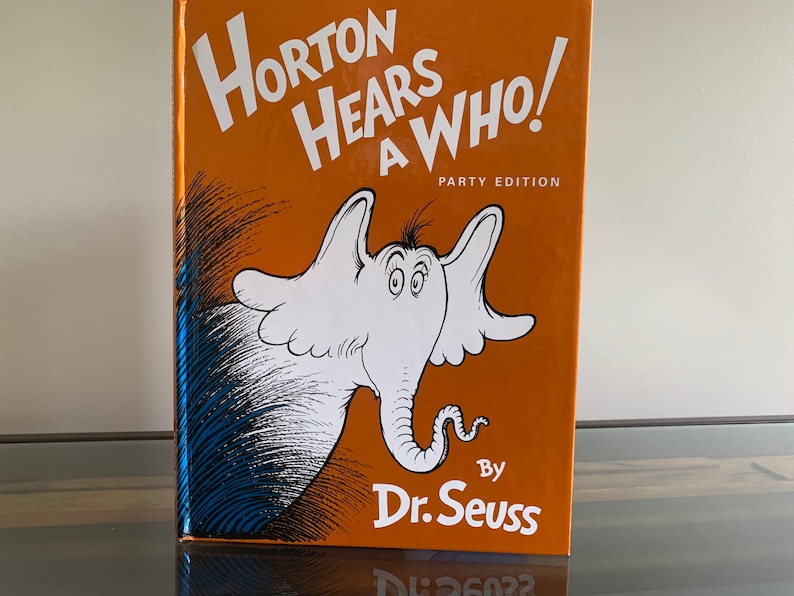Horton Hears A Who by Dr. Seuss Hardcover Illustrated Book - Etsy