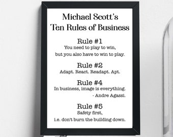 The Office Tv Show Printable Quote | Etsy