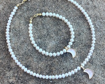 Fresh Water Pearls Set “Luna”