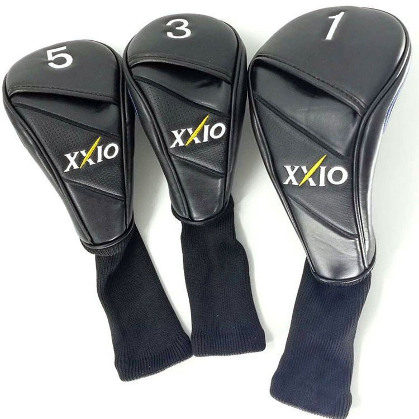 Golf Driver Wood 1 3 5 Head Cover XXIO Logo Style Black Color Etsy