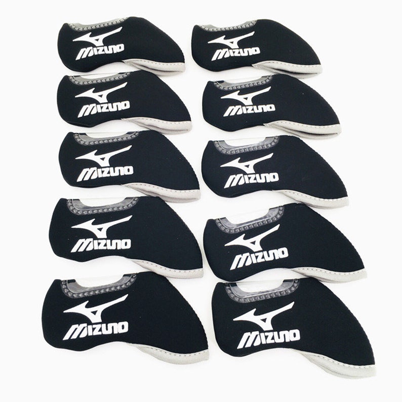 Golf Iron Head Cover Mizuno Logo Windows Style 10 Pieces Set Etsy