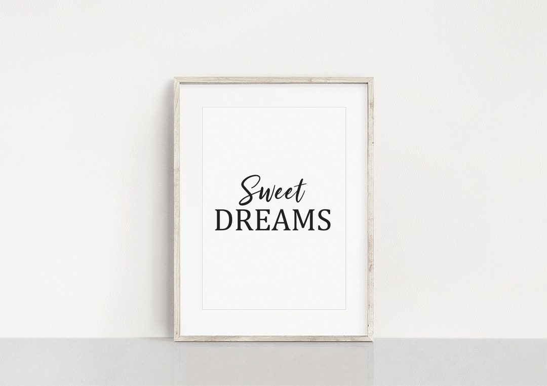 Sweet Dreams Digital Download Etsy