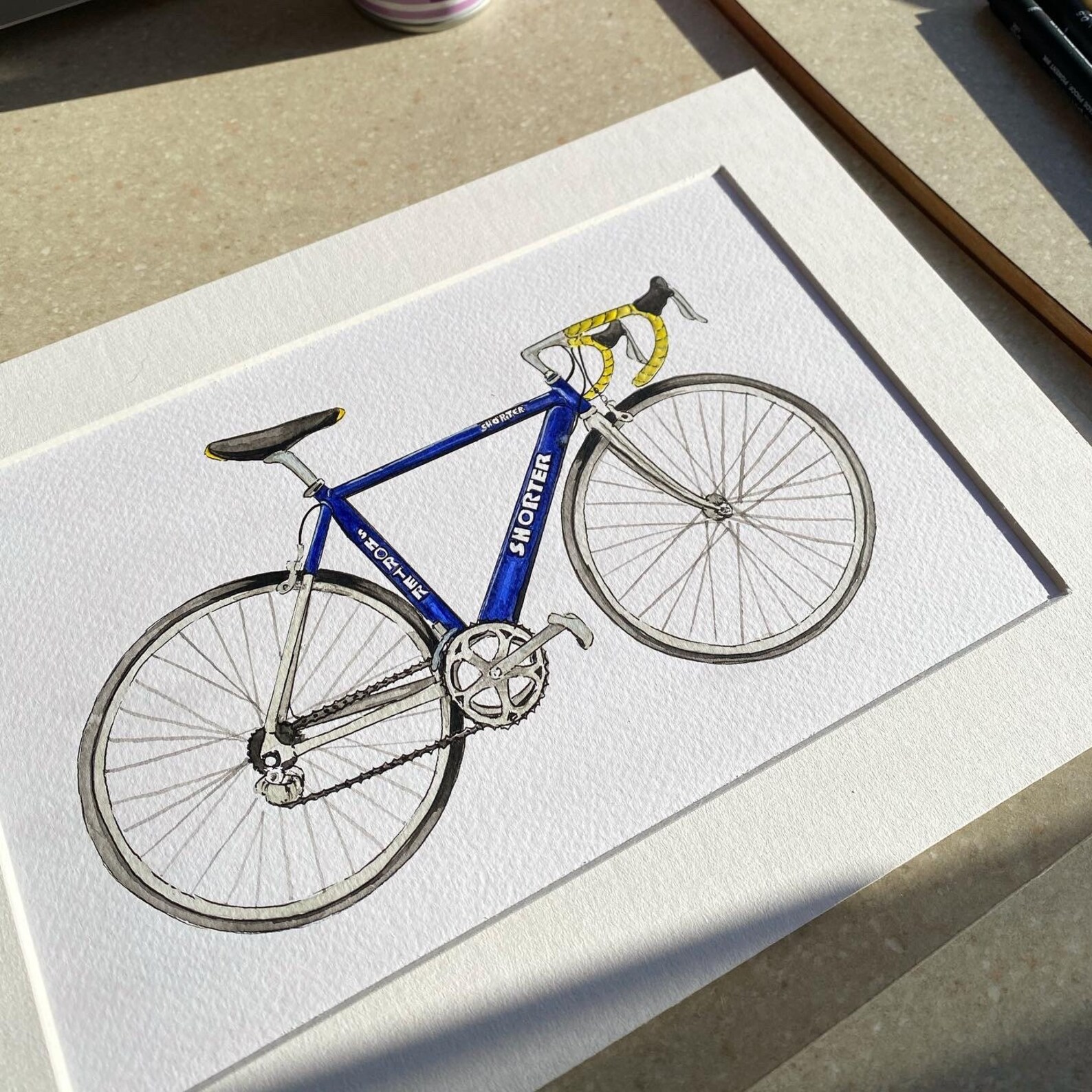 easy bike painting