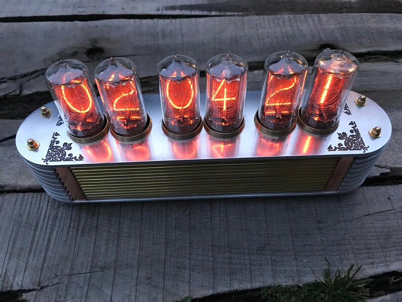 Nixie Clock Z566M Etsy