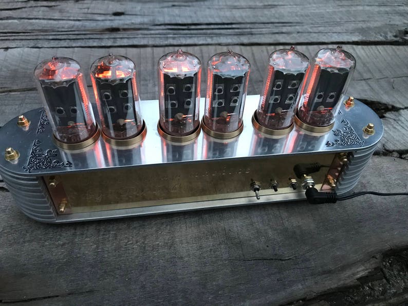 Nixie Clock Z566M Etsy
