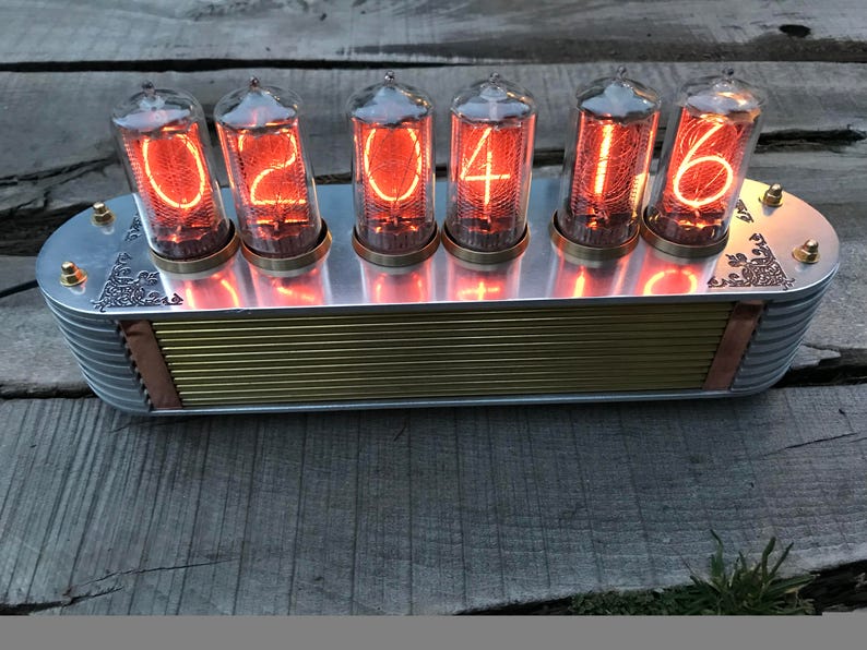 Nixie Clock Z566M Etsy