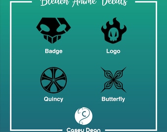 Bleach Vinyl Decals - Anime