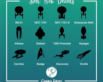 Star Trek Vinyl Decals
