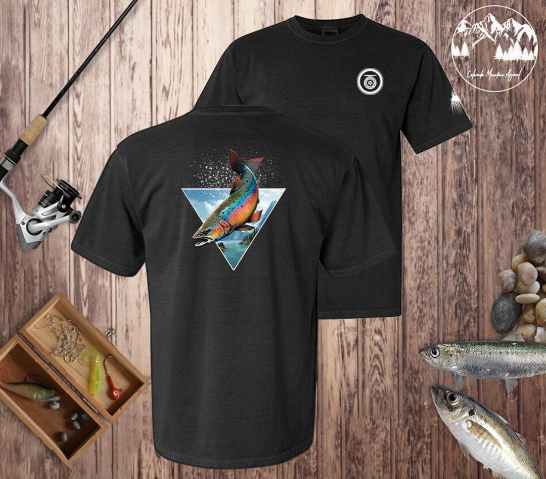 Cutthroat Trout Fishing Tshirt Custom Etsy
