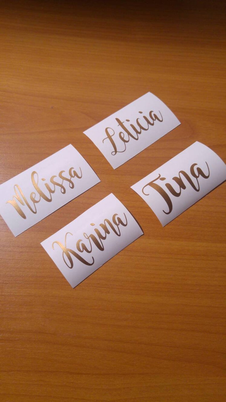 Custom Name Decals for Wood Hanger Wedding Hanger Decals Etsy Australia