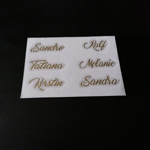Custom Name Decal for Glass / DIY Decal. Etsy