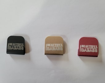 Beautiful BadAss Hat Clip, Cap Clip, Brim Clip, Hat Pin, Money Clip