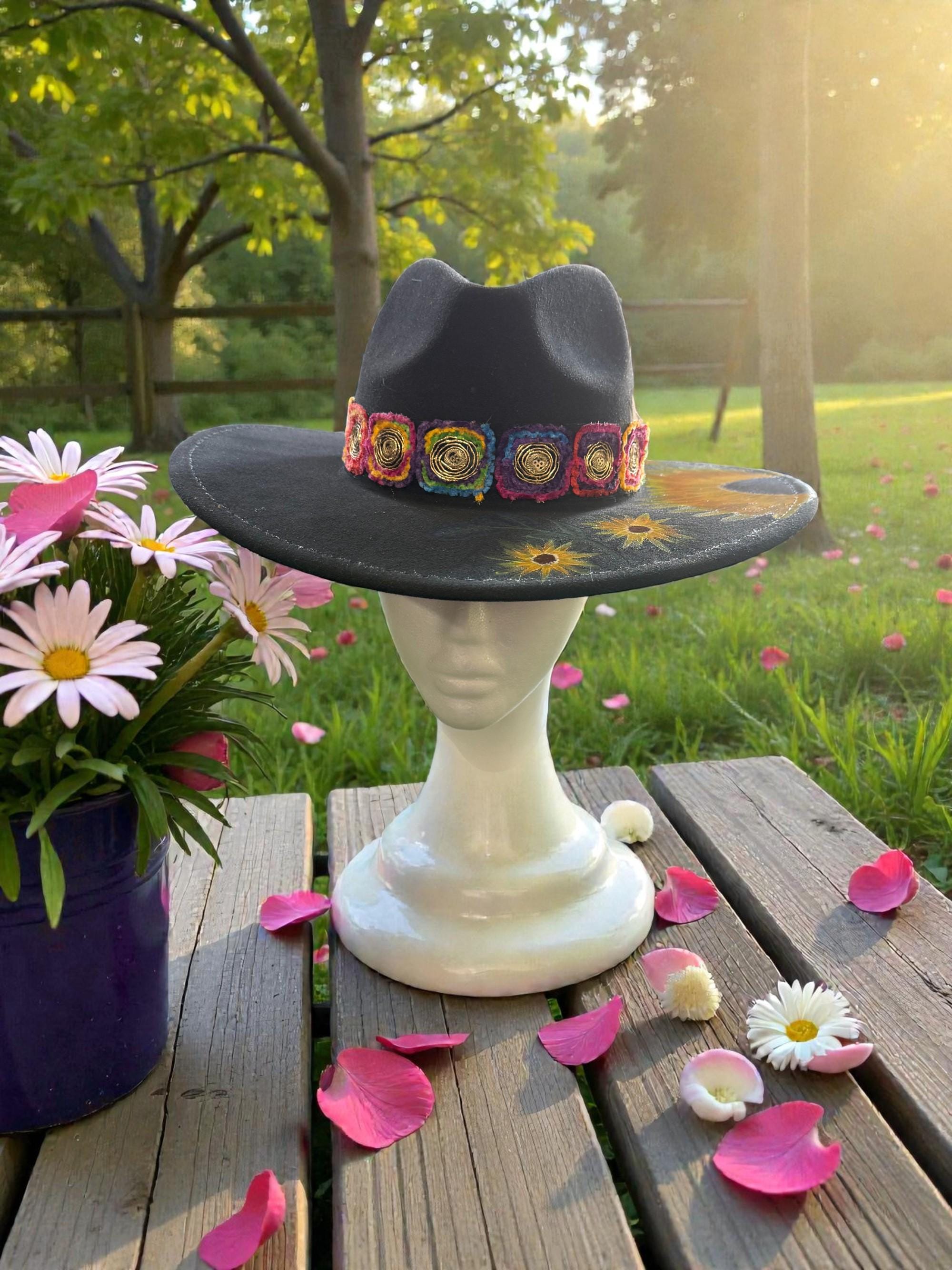 Suede Burnt Caps - Etsy