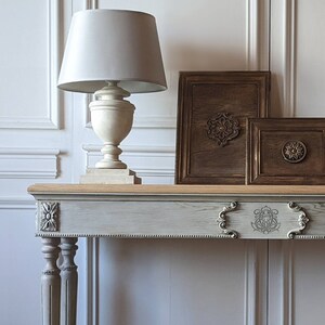 Balustrade console table sale legs