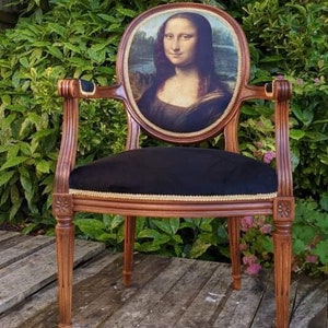 Beautiful Elegant Chair / Armchair. mona Lisa by Leonardo - Etsy UK