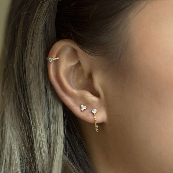 ピアス STONEHENgE 14k one touch earrings ZOECHICCO_SPLH-6-
