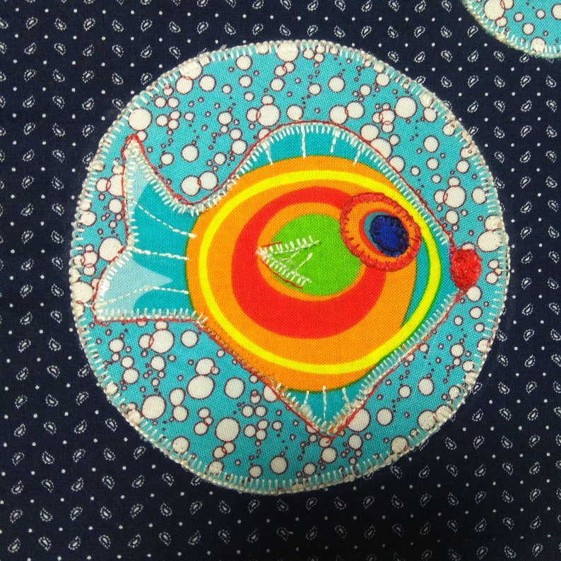 Set montessori baby Placemat materials Learning fish