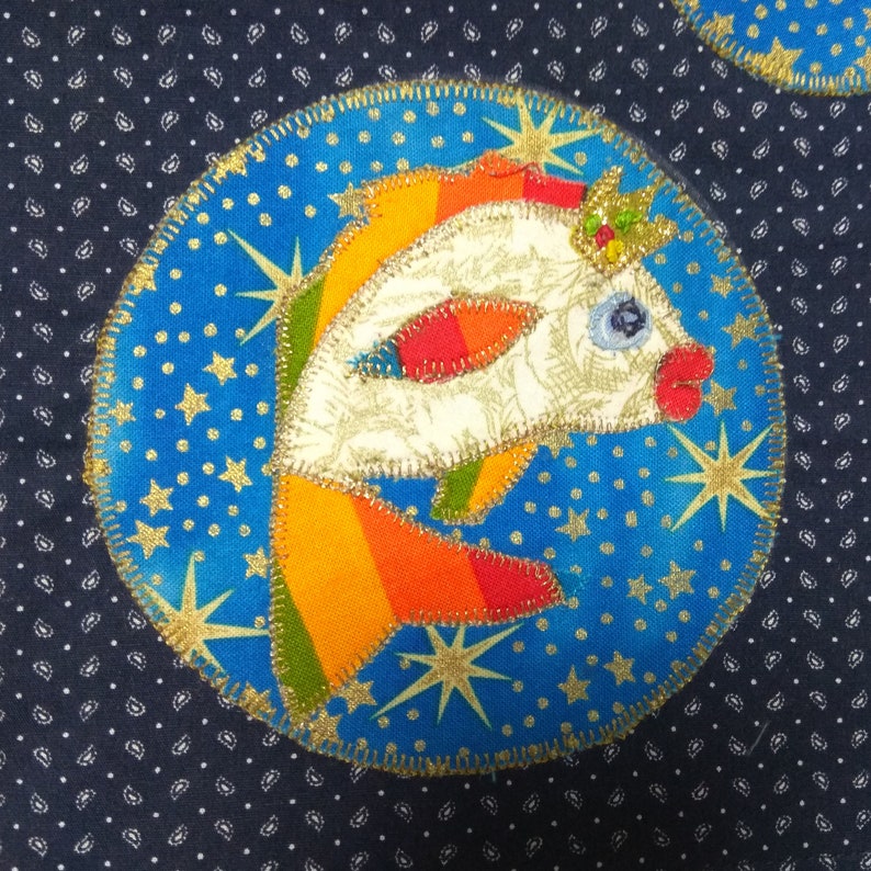 Set montessori baby Placemat materials Learning fish