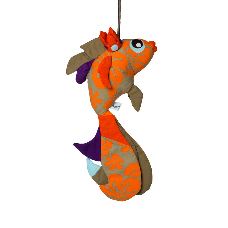Figurine Fish Sea Style Décor Soft Toy Etsy