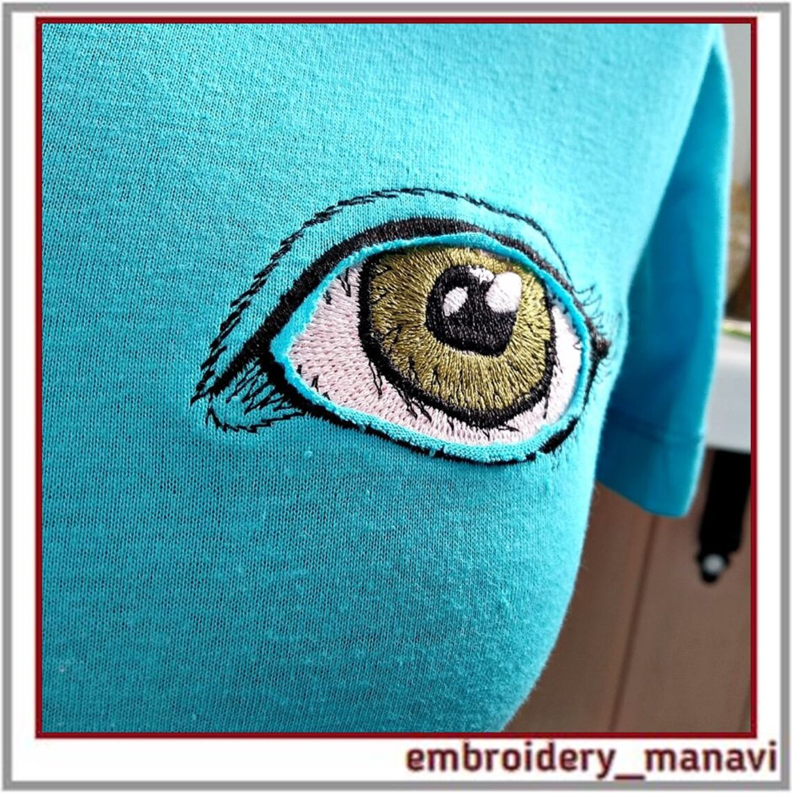 Digital design of machine embroidery eyesgood solution for  etsy Digital design of machine embroidery eyesgood solution for  etsy