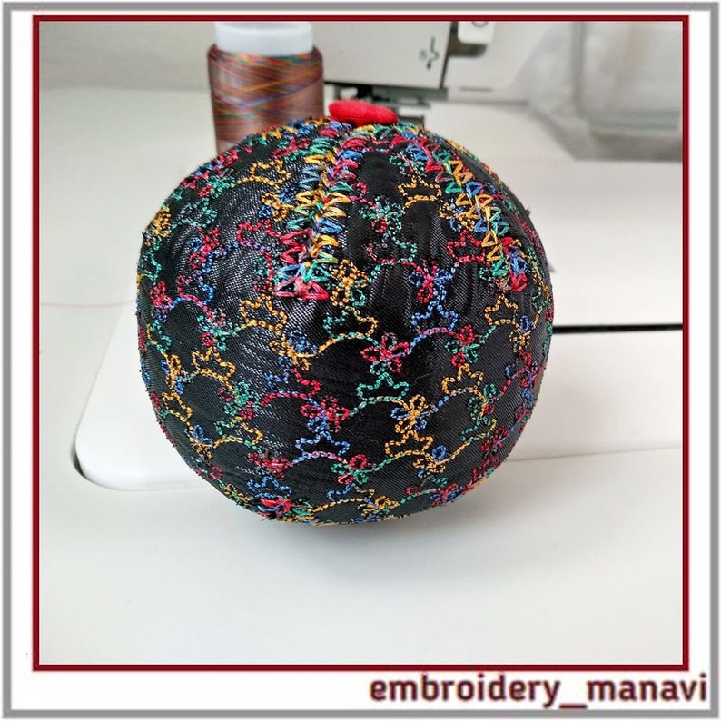 A soft ball toy for your child or pet. DIY. Digital Machine Etsy
