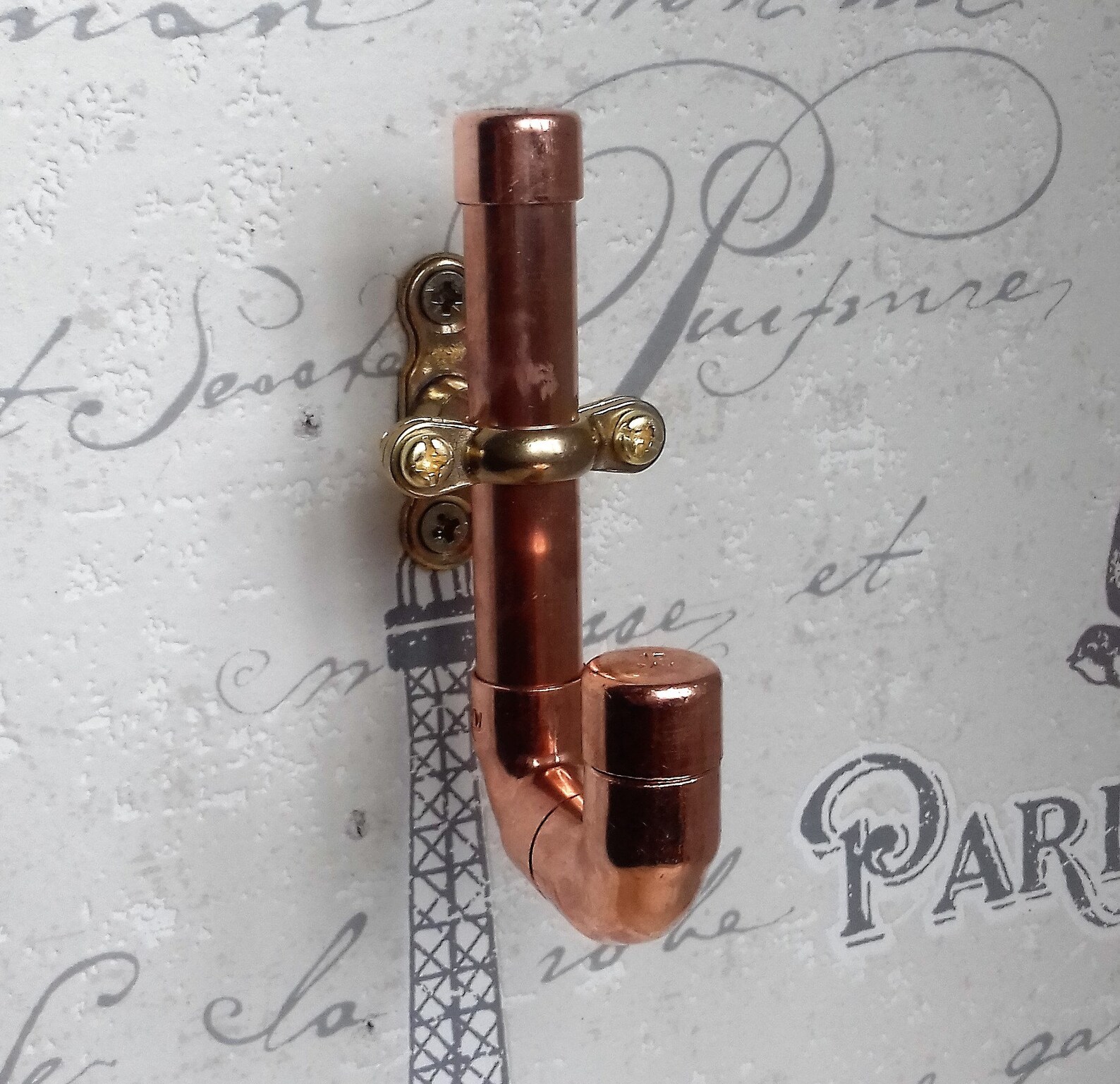Copper Pipe Coat Hook Bathroom Hook Towel Hook Etsy